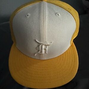 NEW ERA x FOG Fear of God 59FIFTY Yellow Fitted Hat 7 3/8